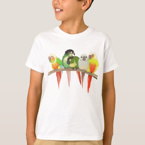 Green Cheek Conures T_Shirt