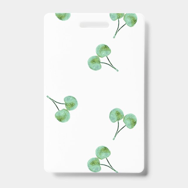 Green Cherry Badge (Front)