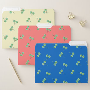 Green Cherry File Folder