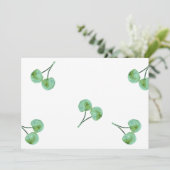 Green Cherry Pattern (Standing Front)