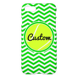 Green Chevron Custom Tennis iPhone 7 Case