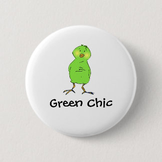 Green Chic Button