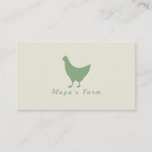 Green Chicken Business Card