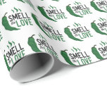 Green Chile Smell the Love Wrapping Paper