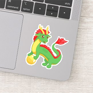 Green Chinese Dragon