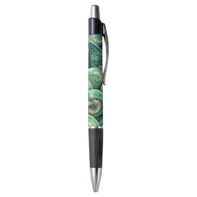 Green Christmas Balls Pen (Bottom (Vertical))