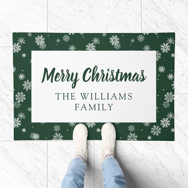 Green Christmas Doormat (Green Christmas Doormat
)