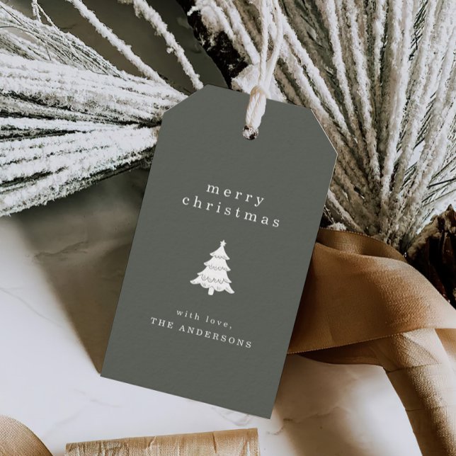 Green Christmas Holiday Gift Tags (Creator Uploaded)