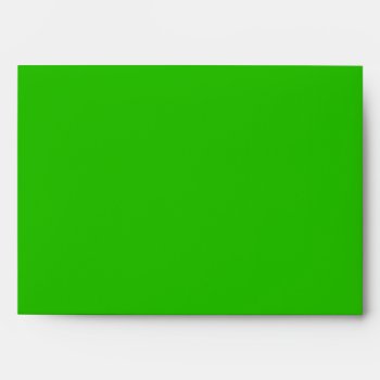 Green Christmas Holiday Greeting Card Envelope by thechristmascardshop at Zazzle