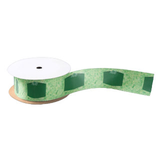 Green Christmas Present with Bow Painting Ribbon