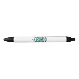 Green Christmas - Santa and Recycling Design Pen