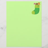 Green Christmas Stocking (Front)