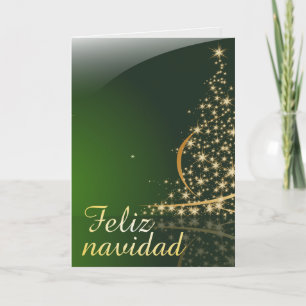 Green Christmas theme with Christmas tree. V2.0 Card