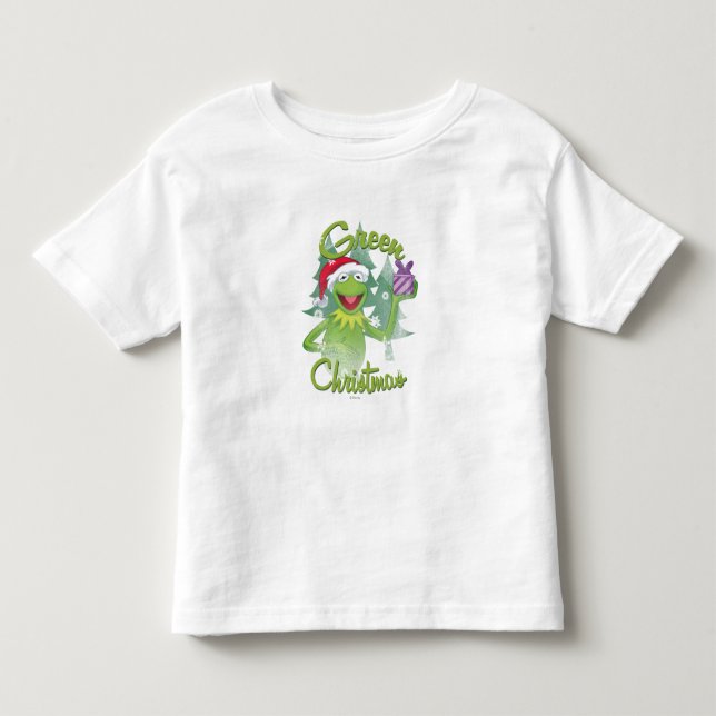 Green Christmas Toddler T-shirt (Front)