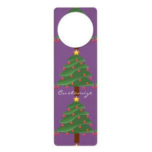 Green Christmas Tree Thunder_Cove Door Hanger