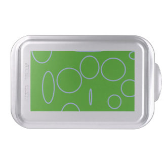 Green Circles Cake Pan