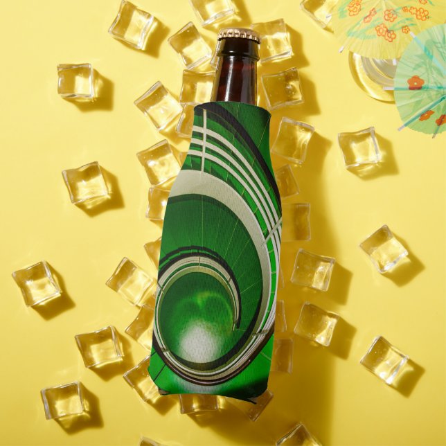 Green Circular Stairway Bottle Cooler (In Situ Summer)