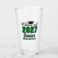 Green Class of 2027 Senior Custom High School