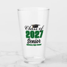Green Class of 2027 Senior Custom High School