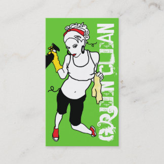 green clean (appointment card) appointment card