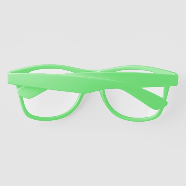 Green Clear Sunglasses (Back)