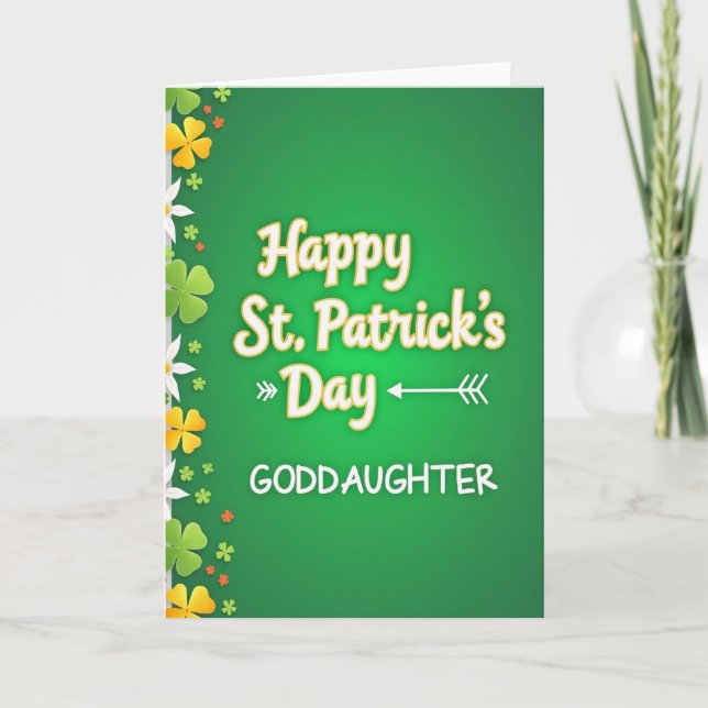 Green Clover Daughter Card (Front)