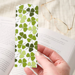 Green Clover in a Variety of Shades Bookmarks