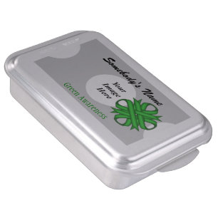 Green Clover Ribbon by Kenneth Yoncich Cake Pan