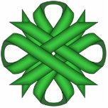 Green Clover Ribbon by Kenneth Yoncich Cutout<br><div class="desc">Green Clover Ribbon,  Key Chain.
Images Copyright (C) Kenneth Kenji Yoncich. 
All Rights Reserved.</div>