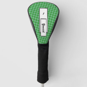Green Clover Ribbon by Kenneth Yoncich Golf Head Cover