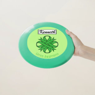 Green Clover Ribbon by Kenneth Yoncich Wham-O Frisbee