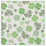 Green Clover Shamrock St. Patrick's Day Fabric