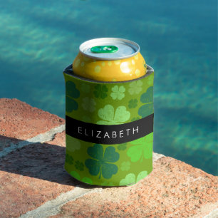 Green Clovers, Lucky Clovers, Your Name Can Cooler