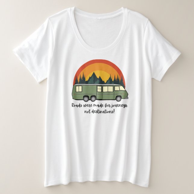 Green Coach Light Shirt Roads are Made (Design Front)