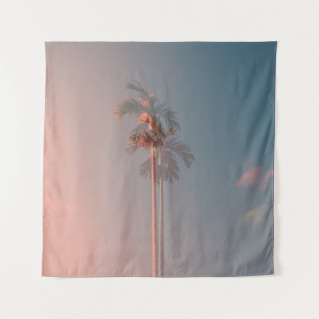 Green coconut tree tapestry (Front)