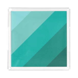 Green Color Acrylic Tray