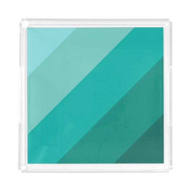 Green Color Acrylic Tray (Front)