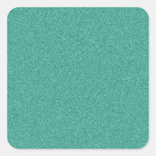 Green Color Custom Trendy Elegant Blank Template Square Sticker