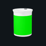 Green Color Customized Designer Drink Pitcher<br><div class="desc">Green Color Customized Designer</div>
