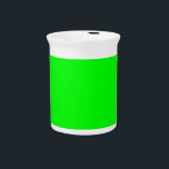 Green Color Customized Designer Drink Pitcher<br><div class="desc">Green Color Customized Designer</div>