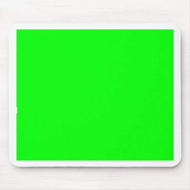 Green Color Customized Designer Mouse Pad (Front)