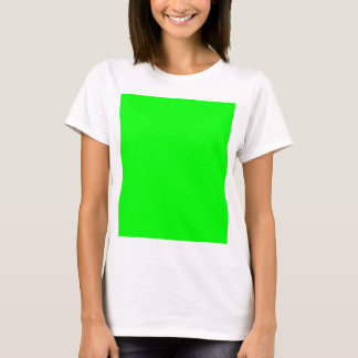 Green Color Customized Designer T-Shirt