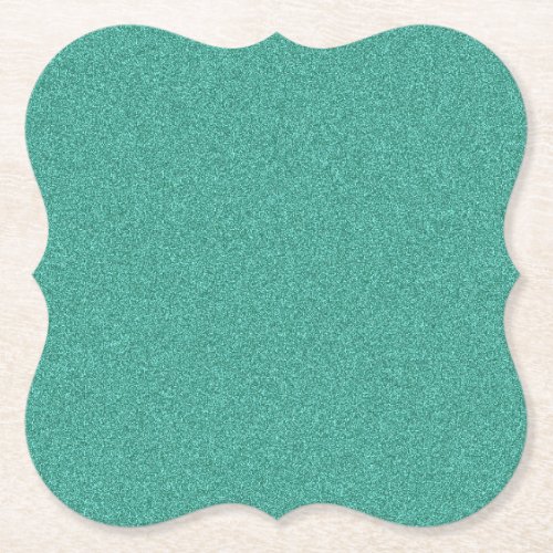 Green Color Elegant Blank Template Custom Paper Coaster