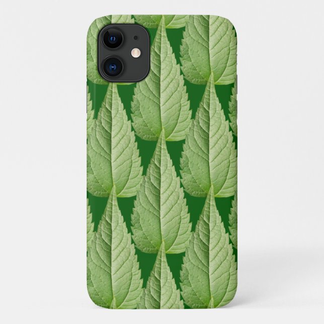 Green color of leaves  Case-Mate iPhone case (Back)