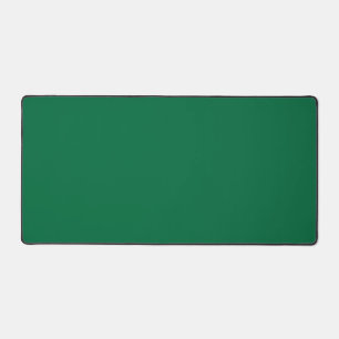 Green Color Simple Monochrome Plain Green Desk Mat