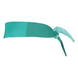 Green Color Tie Headband