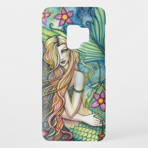 Green Colorful Mermaid Fantasy Art Case_Mate Samsung Galaxy S9 Case