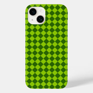 Green Combination Diamond Pattern by STaylor Case-Mate iPhone 14 Case