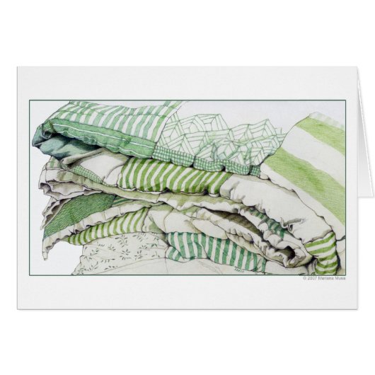 Green Comfort Card (Front Horizontal)