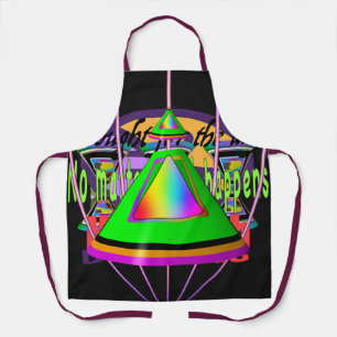 Green Cone Collage Kitchen Craft Barbecue Apron